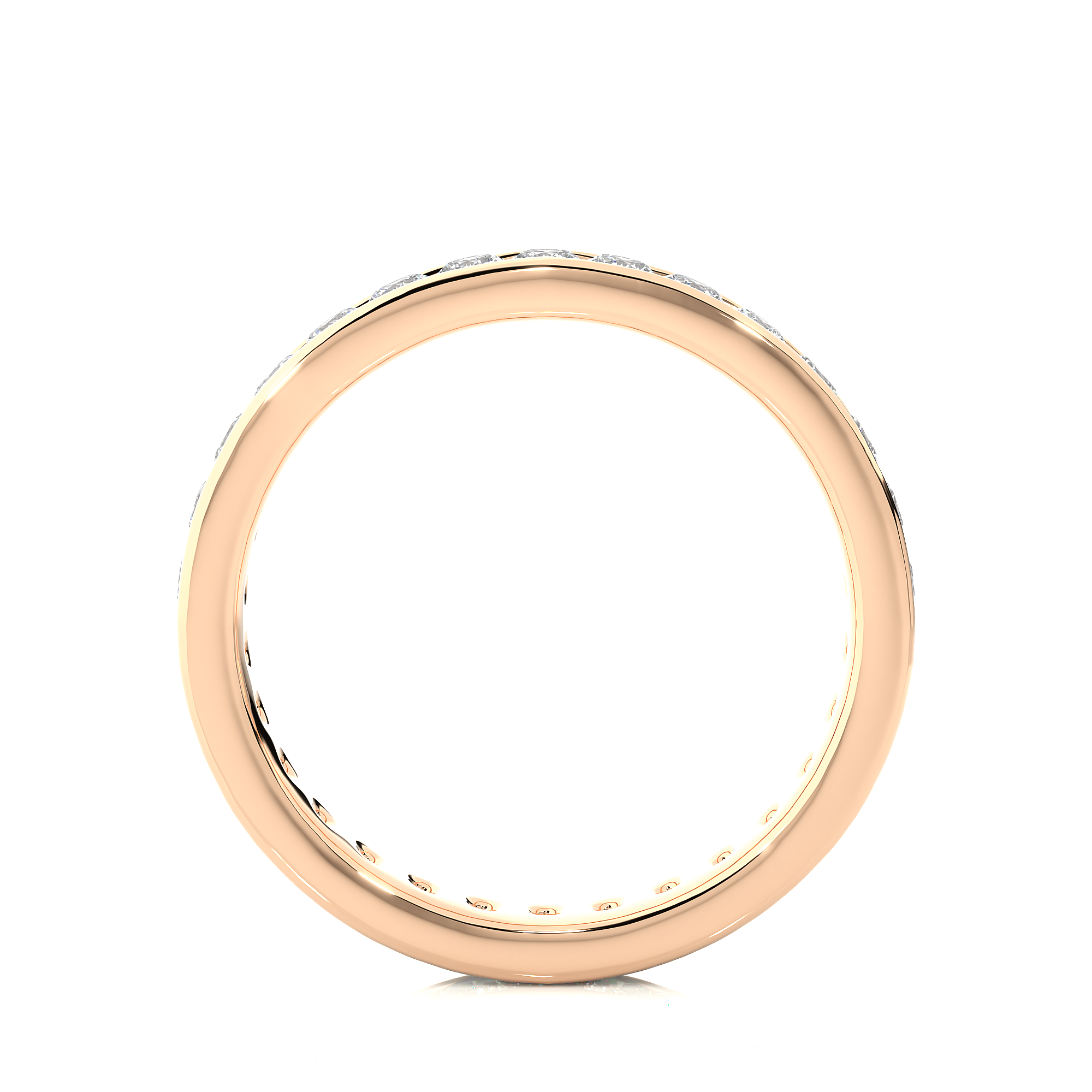 1.04 Carat H Color VS1 Clarity Diamond Studded Natural Diamond Ring.